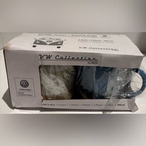 Pair Of Promo BRISA VW Collection - Volkswagen Camper Van Coffee Mug, Tea Cup
